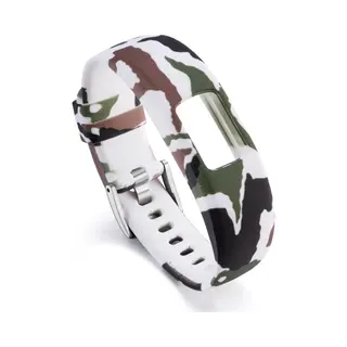 By Qubix Siliconen Sportbandje - Camouflage - Geschikt Voor Garmin Vivofit 4 - Geschikt Voor Garmin Bandje