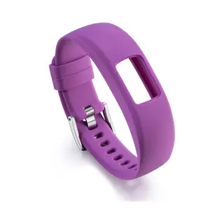 By Qubix Siliconen Sportbandje - Paars - Geschikt Voor Garmin Vivofit 4 - Geschikt Voor Garmin Bandje