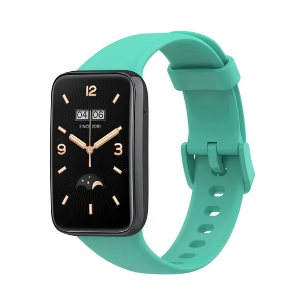 By Qubix Siliconen Sportbandje - Turquoise - Geschikt Voor Xiaomi Smart Band 7 Pro - Mi Band 7 Pro Bandje thumbnail