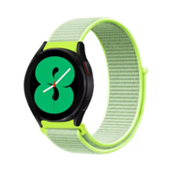 By Qubix Sport Loop Nylon Bandje - Geel - Geschikt Voor Xiaomi Mi Watch - Geschikt Voor Xiaomi Watch 2 - Geschikt Voor Xiaomi Watch S1 - S2 - S3 - S4 thumbnail