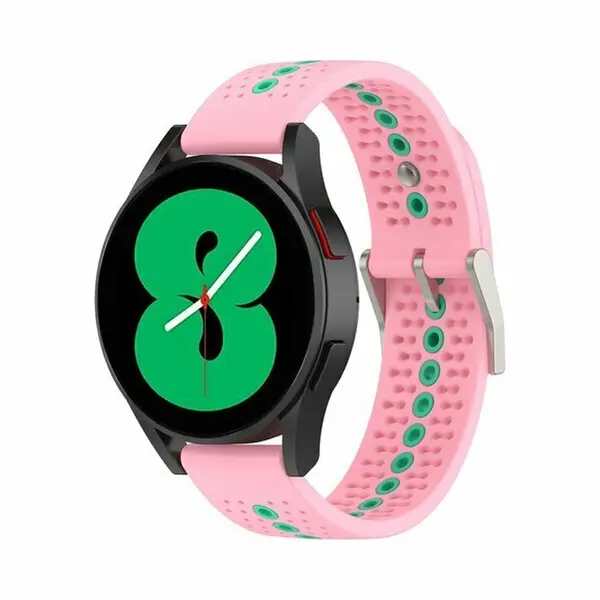 By Qubix Dot Pattern Bandje - Roze - Geschikt Voor Xiaomi Mi Watch - Geschikt Voor Xiaomi Watch 2 - Geschikt Voor Xiaomi Watch S1 - S2 - S3 - S4 thumbnail