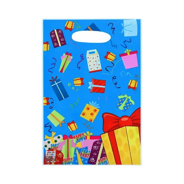 Fako Bijoux® Plastic Uitdeelzakjes - Kleine Traktatie Zakjes - 10 Stuks - 16.5x25cm thumbnail