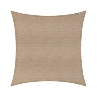 Kopu® Schaduwdoek Vierkant 280 Gram Waterdoorlatend 4x4 M - Beach