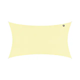 Kopu® Schaduwdoek Rechthoek 3x4 M Waterdicht - Zonnedoek - Creme