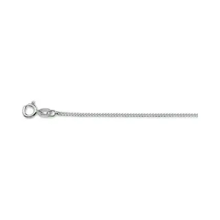 Yo&No - Ketting - Zilver - Gourmet - 1, 2mm - 55cm - Sieraden Vrouw - Juwelen - Gerhodineerd - Zilver 925