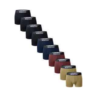 Montcho Boxershort Heren - 10 Pack Boxershorts Heren - Onderbroeken Heren - Boxershorts - Ondergoed - Mix Kleur - 10 Pack Boxershorts Heren - Maat, (S - Xxl)