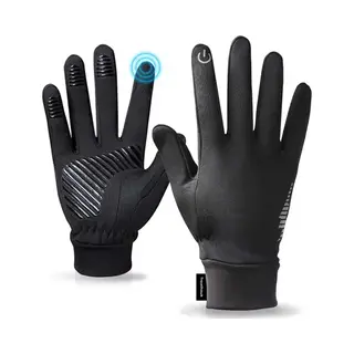 Travelhawk Handschoenen - Spatwaterdichte Handschoenen Heren - Handschoenen Dames - Handschoenen Winter - Scooter/Fiets - Zwart