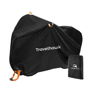 Travelhawk Fietshoes Universeel - Voor 2 Fietsen - Waterdicht En Uv-bestendig - Zwart