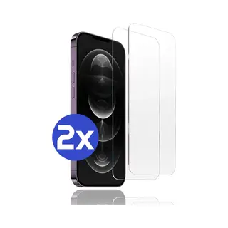 ArmorDrop Premium Screenprotector Geschikt Voor IPhone 12 / 12 Pro - Gehard Glas - 2 Stuks