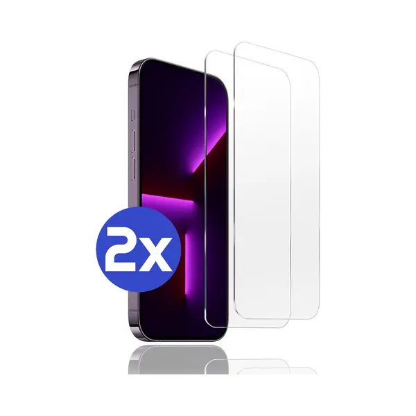ArmorDrop Premium Screenprotector Geschikt Voor IPhone 13 Pro Max - Gehard Glas - 2 Stuks thumbnail