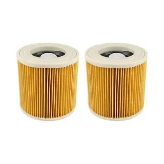 2x Patroonfilter Geschikt Voor Kärcher WD1, WD2, WD3 En A Series