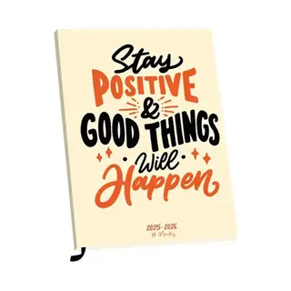 Plenty Gifts Stay Positive Agenda 2025-2026 - 18 Maanden
