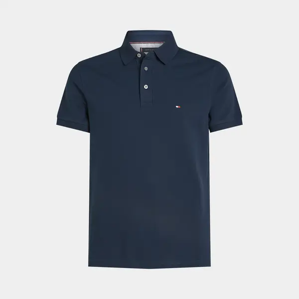 Tommy Hilfiger Poloshirt Korte Mouw Donkerblauw thumbnail