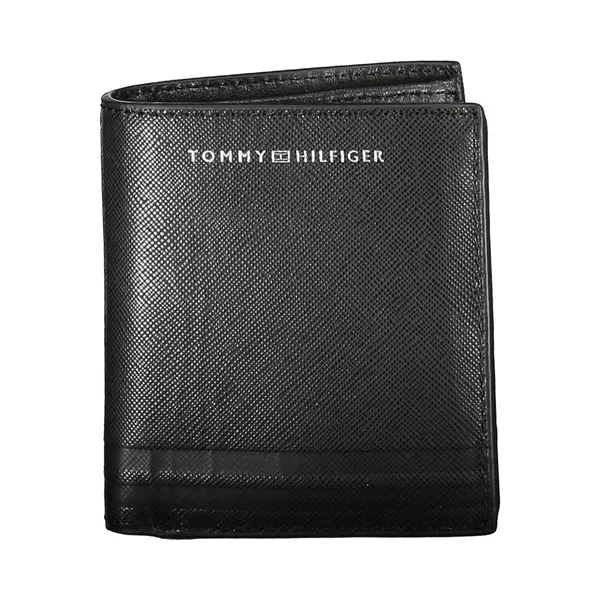 Tommy Hilfiger Herren Th Business Leder Trifold Geldbörsen, Schwarz, Einheitsgröße, Schwarz thumbnail