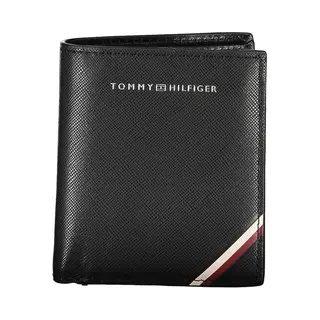 Tommy Hilfiger Th Central Trifold Geldbörsen, Herren, Schwarz (Black), Os
