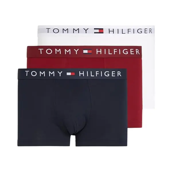 Tommy Hilfiger 3er-Pack Trunk Th Original Slips – Sky/Weiß/Rot Xl thumbnail