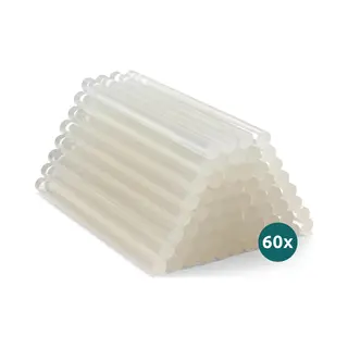 George Napoli Lijmpatronen – 60 Stuks – 7mm X 100mm – Universele Lijmsticks Voor Hobby, Reparatie & Knutselen