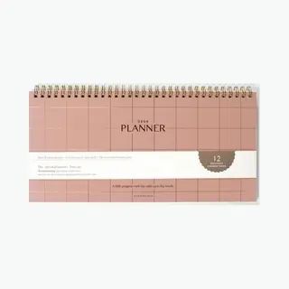 Deskplanner | Leukigheidjes | Weekplanning | Ongedateerd | Goudfolie | Ringband