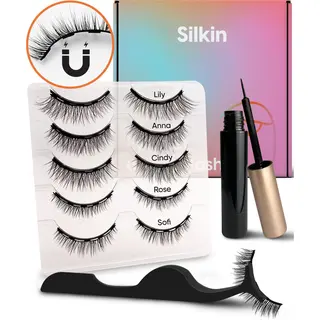 ProTrue Magnetische Nep Wimpers Met Eyeliner En Applicator - 10 Magnetic Fake Lashes - Valse Wimpers