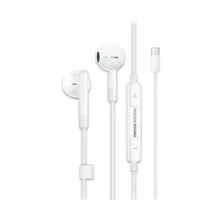 Golden Sound Usb-C - Bedrade Oordopjes Met Microfoon - Kristalhelder Geluid