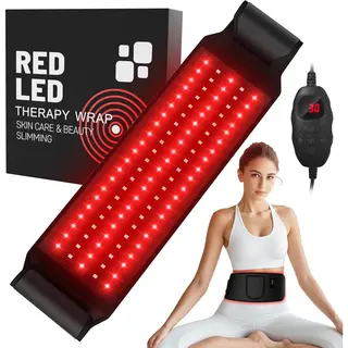 Good4You Red Led Therapie Rückengurt Mit Infrarot Licht, Digitaler Controller Für Muskeln Und Gelenke