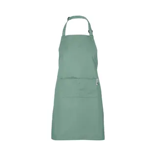 Chefs Fashion - Keukenschort Voor Dames En Heren - Unisex - Donker Mint Schort - 2 Zakken - Simpel Verstelbaar - In Meerdere Kleuren - 71 X 82 Cm