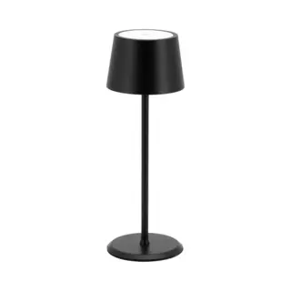 Securit Akku Led-Tischleuchte Monte Carlo, Schwarz