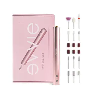 Evvie Elektrische Nagelfrees, Draadloos, Manicure, Pedicureset, Elektrisch, Oplaadbaar, Met Ledverlichting, Incl. Usb C-kabel