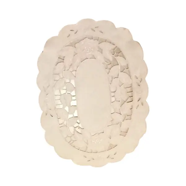 Awr Siervolle Tafelkleed / Tafel Decoratie | Tafellaken / Versiering | 25x35 Cm - Creme thumbnail