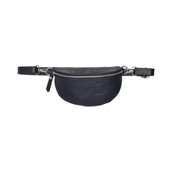 Charm London Anna Heuptas Crossbody Schoudertasje Fanny Pack Festival - Leren Dames Tas - Blauw thumbnail