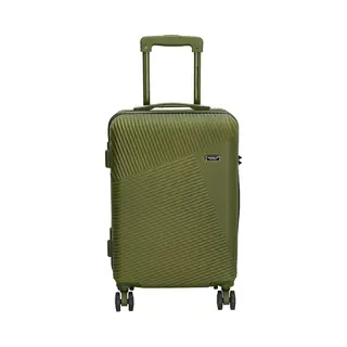 Beagles Originals Handbagage Koffer Easy Travel - Reiskoffer 38 Liter - Geschikt Als Cabin Bagage - 55 X 34 X 22 Cm - Olijfgroen.