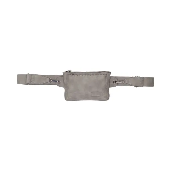 Zebra Trends Lisa Heuptas - Voor Festival - Fanny Pack Met Afneembare Heupband - Dames Tas - Middengrijs thumbnail