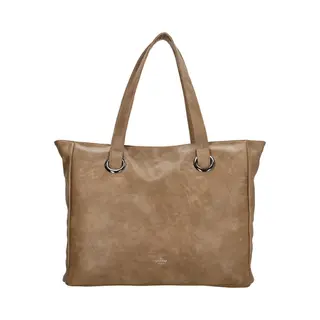 Charm London Liberty Laptoptas 17, 3 Inch - Laptop - Werk - School - Laptopvak 15" Tot 17, 3" - Dames Tas - Taupe