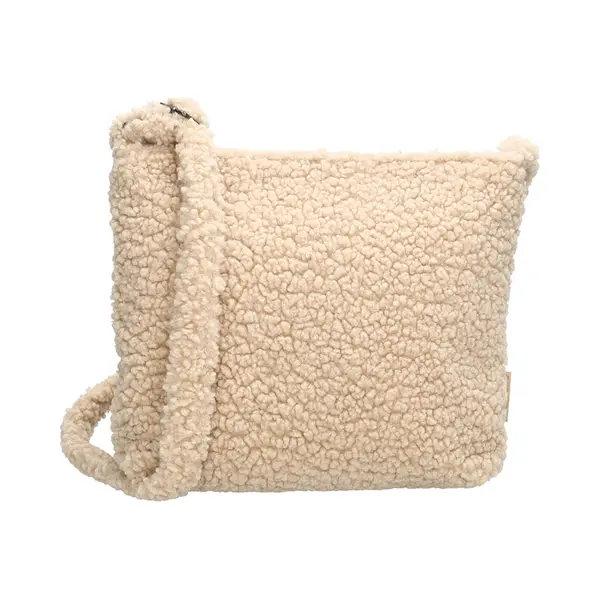 Beagles Navarra Crossbody Schoudertas Teddy - Dames Tas - Crème thumbnail