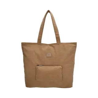 Charm London Valley Shopper - Schoudertas - Shoppingbag - Crossbody - Schouderband - Afneembaar - Verstelbaar - Wafelstructuur - Tote Bag - Dames Tas