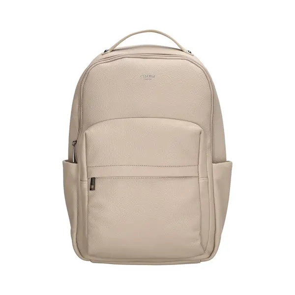Charm London Mulberry Street Rugzak 15, 6 Inch Laptop Vak Rugtas - Beige thumbnail