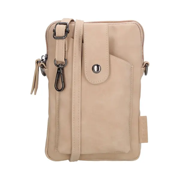Beagles Lourenza Telefoontasje - Phonebag - Crossbody - Dames - Dames Tas - Lichttaupe thumbnail