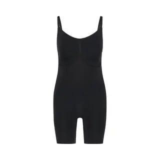Hunkemöller Dames Lingerie Naadloze Corrigerend Thigh Slimmer Body - Zwart - Maat S