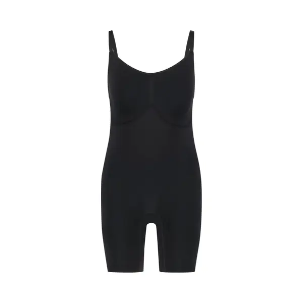 Hunkemöller Dames Lingerie Naadloze Corrigerend Thigh Slimmer Body - Zwart - Maat S thumbnail