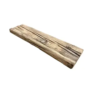 wandplanken.nl Rustiek Eiken Spoorwegplank 80 X 30 Cm - Boomstam - Boomstam Plank - Wandplank Hout - Wand Plank - Wandplank - Houten Plank - Houten Planken Voor Muur