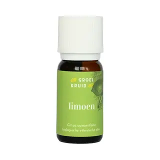 Groeikruid Biologische Limoen Etherische Olie | Citrus Aurantifolia | 100% Natuurlijk En Puur | Lime | 10 Ml Limoenolie Uit Brazilië