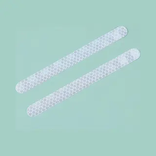 Reflecterende Stickers - 2 Stuks - Reflecterende Tape - Wit