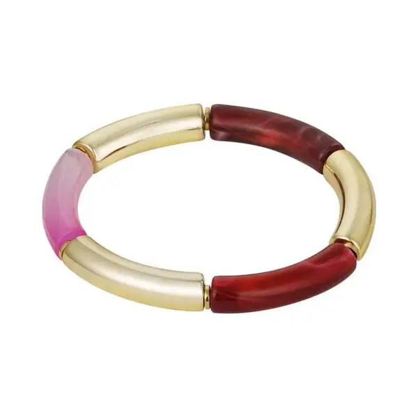Yehwang Armand Tube -Paars- Rood- Goud thumbnail