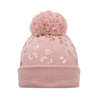 Muts Tijgerprint Pompom - Roze