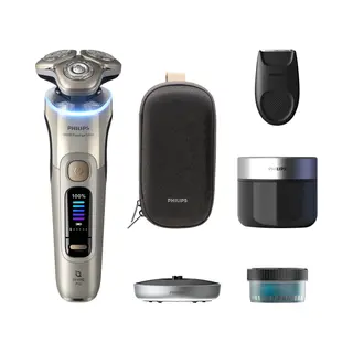Philips i9000 Prestige Ultra XP9403/31 Elektrischer Nass- & Trockenrasierer mit SkinIQ Pro