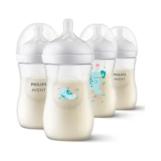 Philips Avent Natural Response SCY903 Babyflasche 260ml, mittlere Durchflussrate
