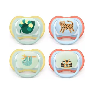 Philips Avent Pacifier SCF087/22 Ultra Air-fopspeen voor dag en nacht