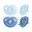 blauw