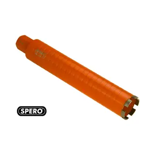 Spero, Boorbitje, 67mm Droog Unc Softimpact Beton Diamantboor Premium L, 350mm - Sft-67 (67 Mm)