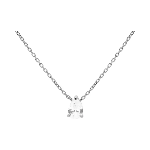 Karma Ketting Julia Crystal Zilver thumbnail